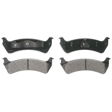 Wagner Brakes Semi-Met Disc Pad Set, Zx667A ZX667A